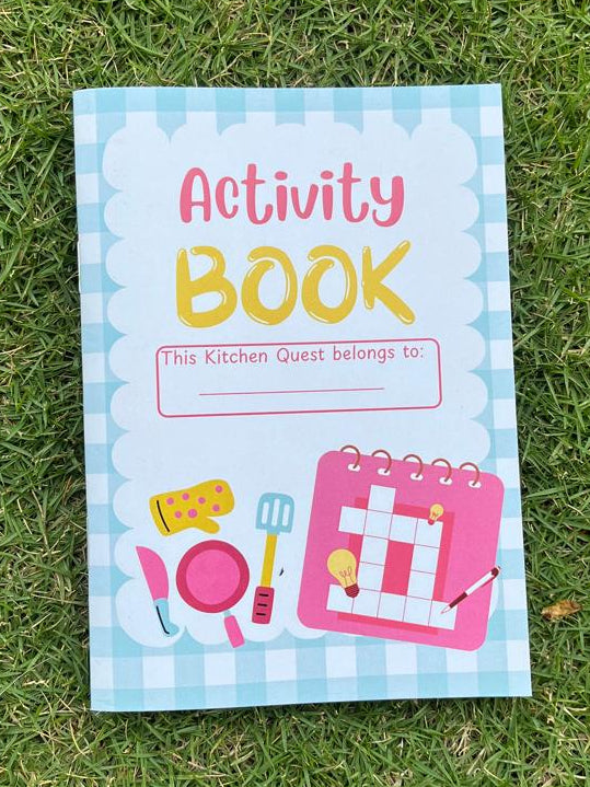 Recipe Journal with Activities and Colouring Books