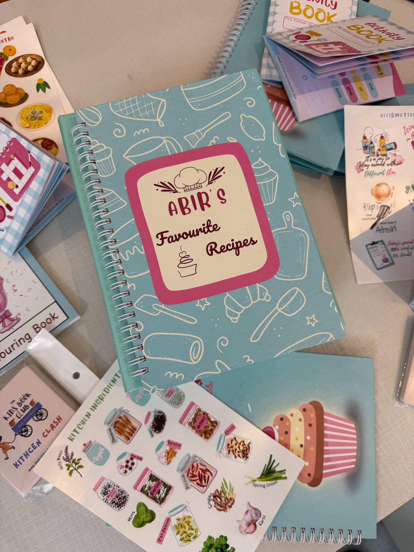 Gift Hamper - Recipe Journal (for Kids 7-15 Y)