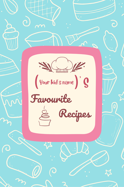 Gift Hamper - Recipe Journal (for Kids 7-15 Y)